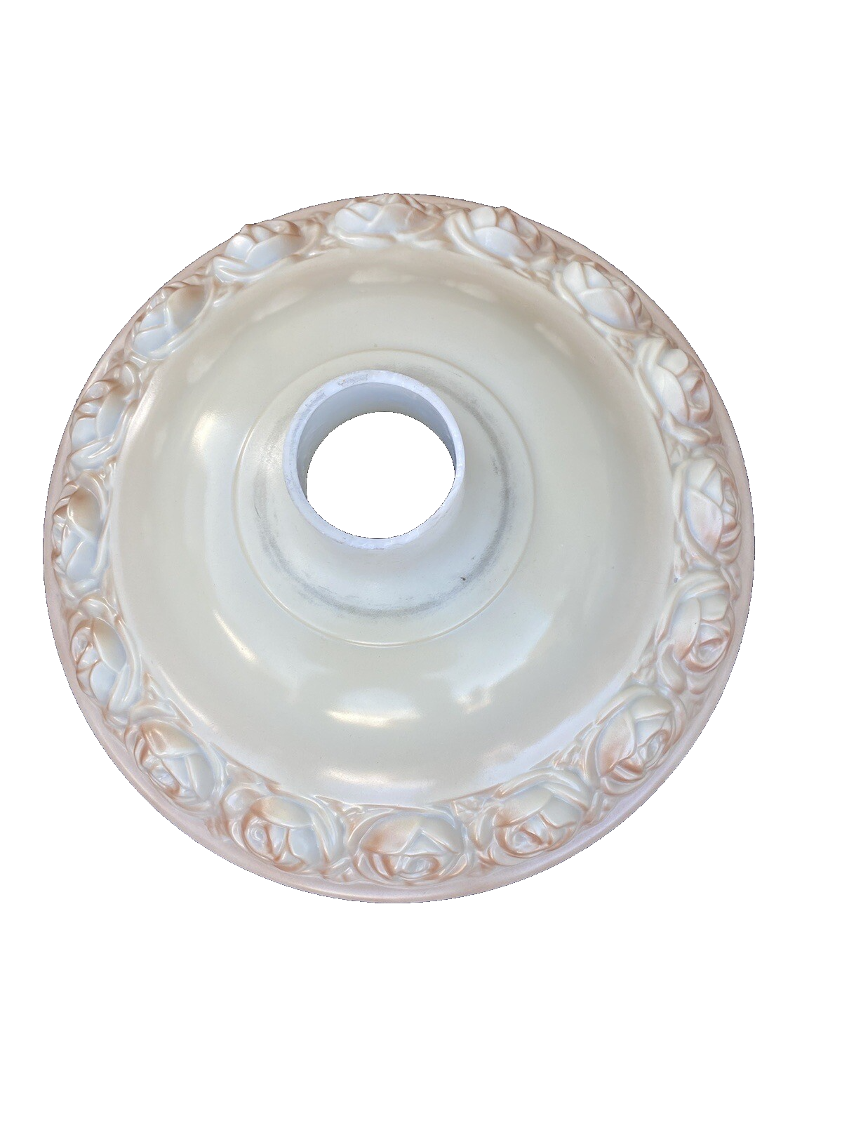 65030   Antique Torch Lamp with glass shade and onyx base