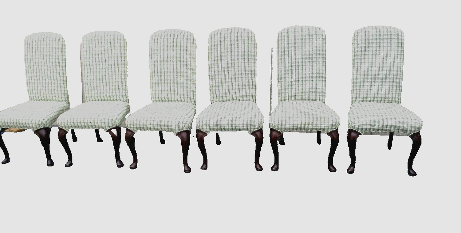 63452 Set of 6 SHERRILL Furniture Decorator  Dining Chairs