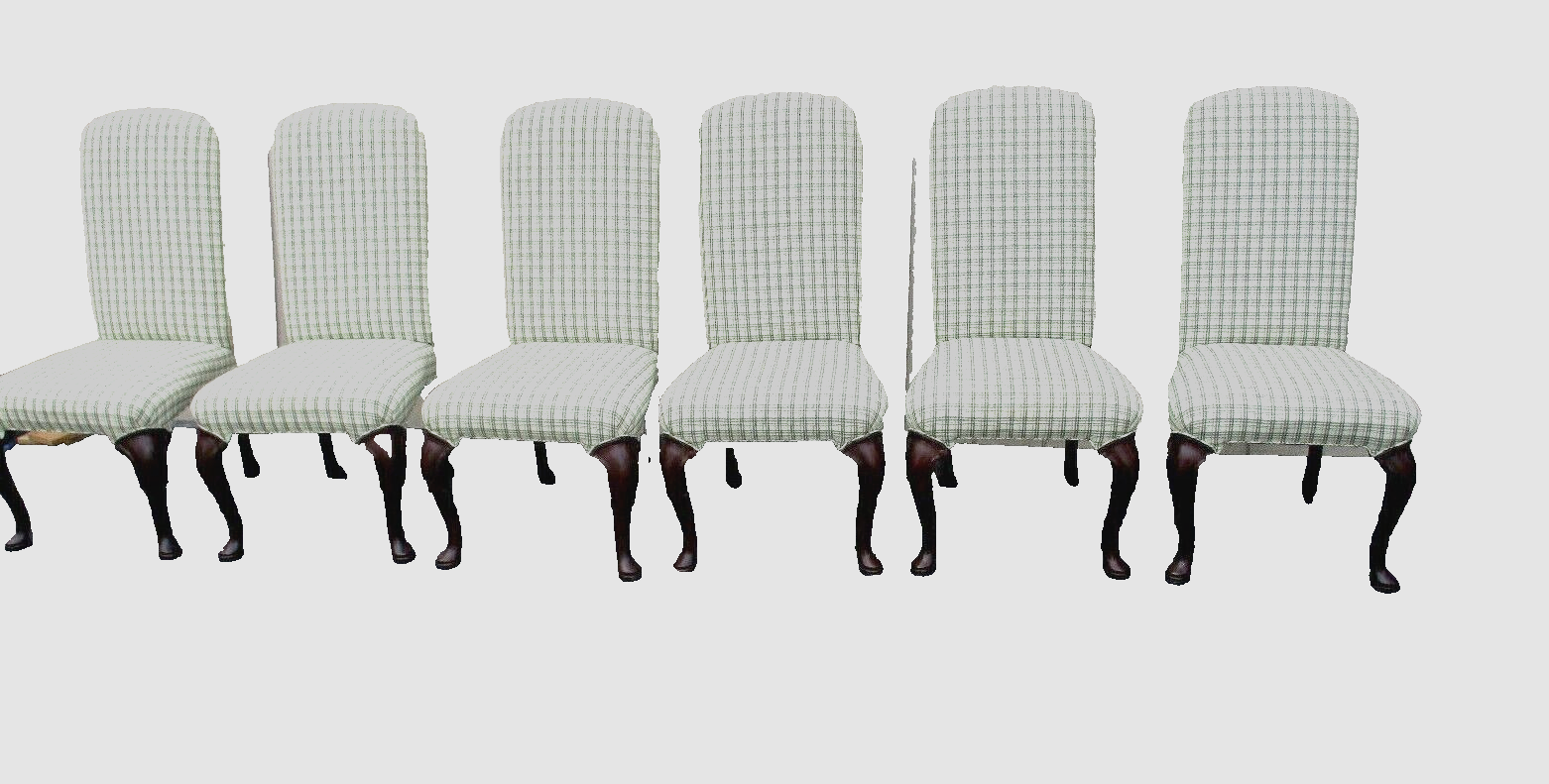 63452 Set of 6 SHERRILL Furniture Decorator  Dining Chairs