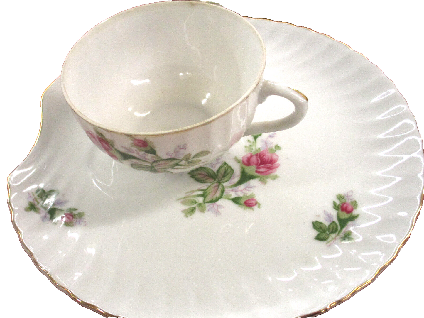 COL  04  WW:  Lot of  Japan Dishes Dinnerware Set of 5 Cups with Plates