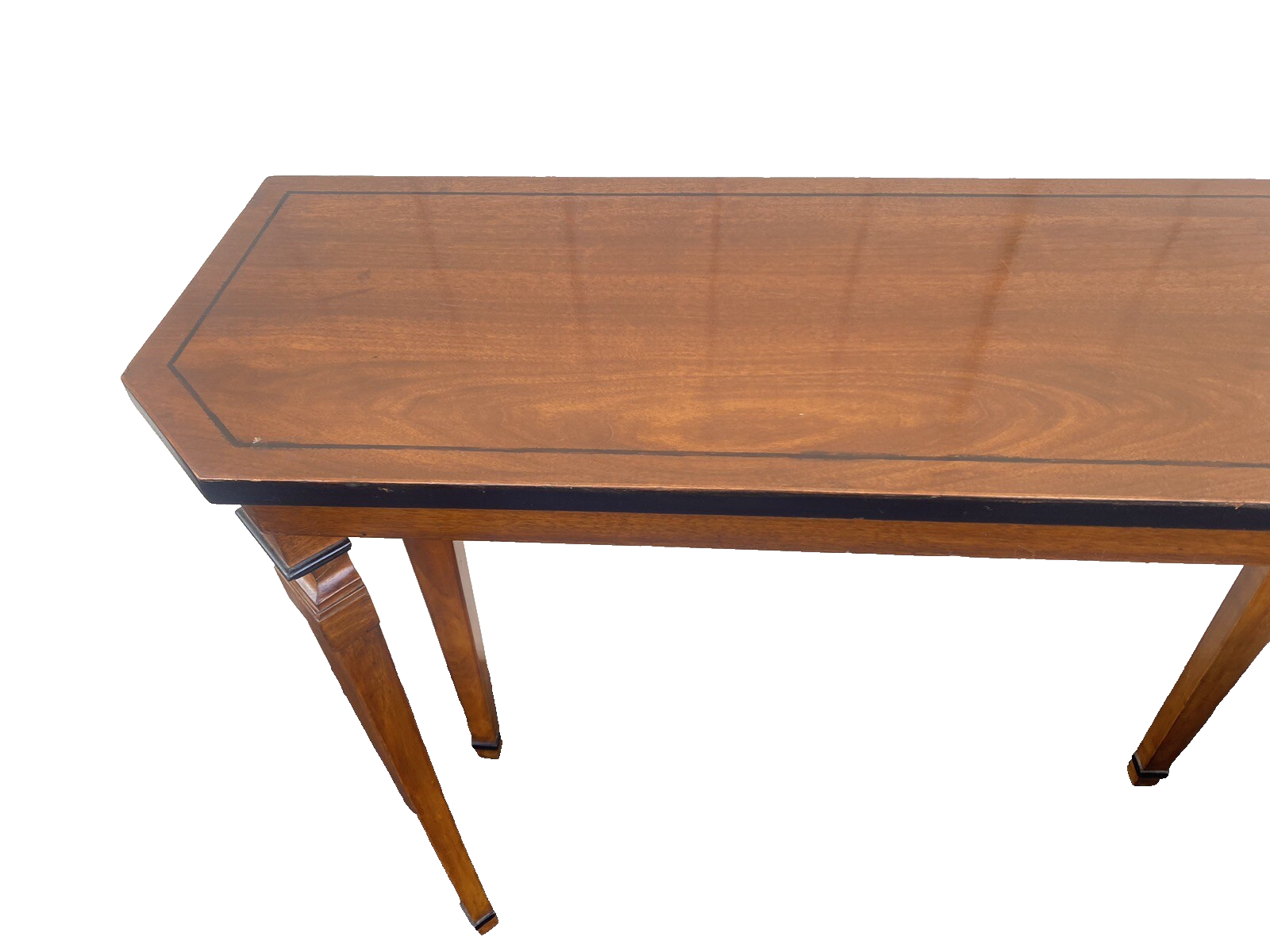 65069 Mahogany Hepplewhite Console Table Sideboard Server