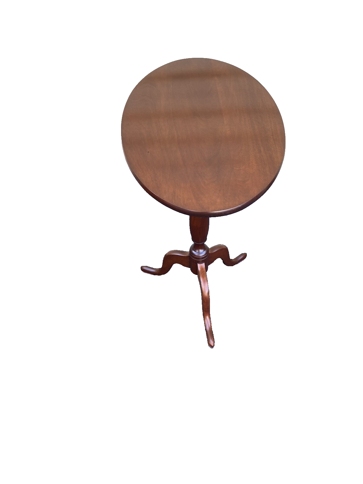 66101 Solid Cherry Tilt Top Lamp table Stand