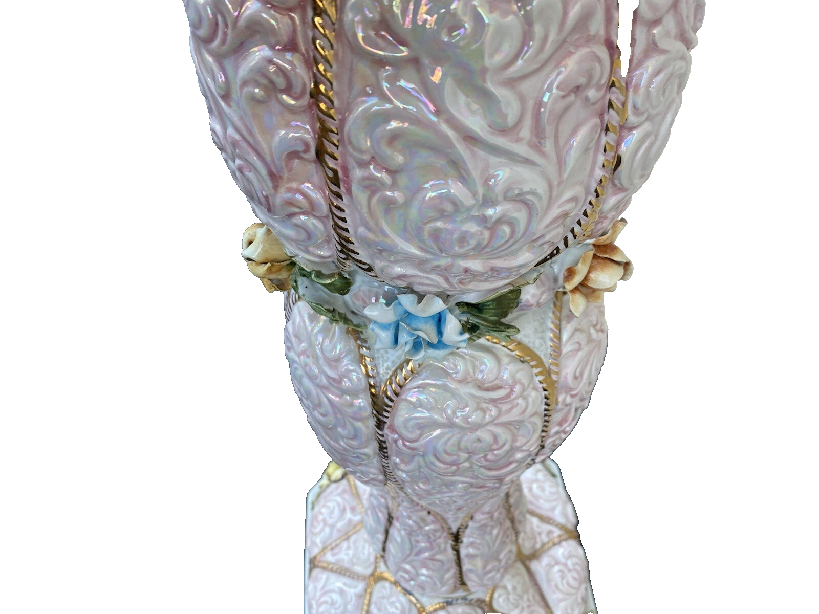 60006 Porcelain Hand Made Plant Pedastal