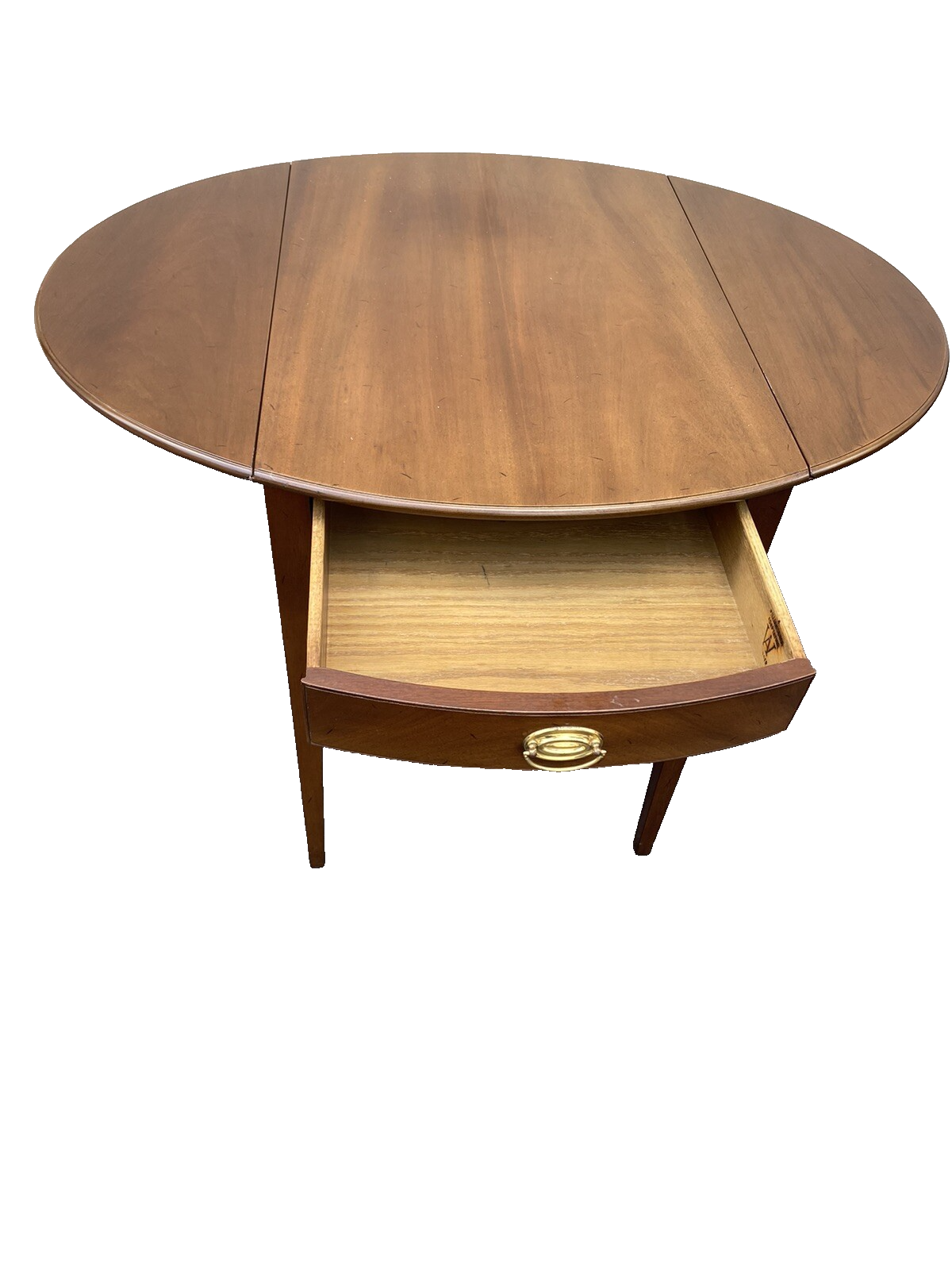 65838 WILLIAMSBURG ADAPTATION KITTINGER Mahogany  Dropleaf  Lamp Table Stand