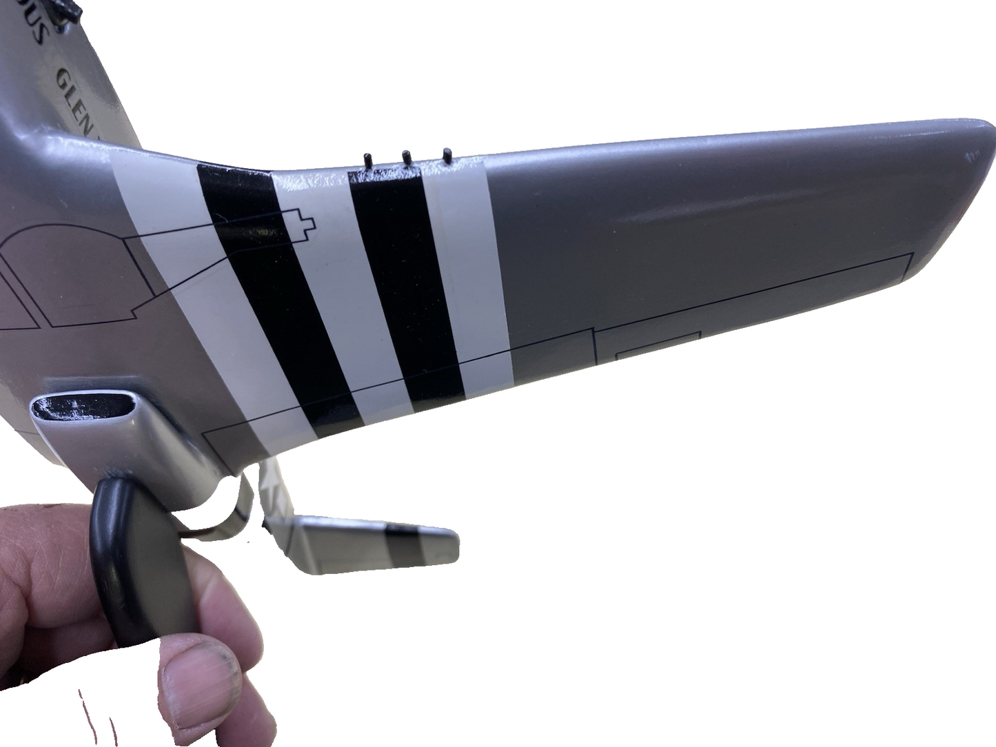 ES 222: Danbury Mint P 51 Mustang Airplane Plane