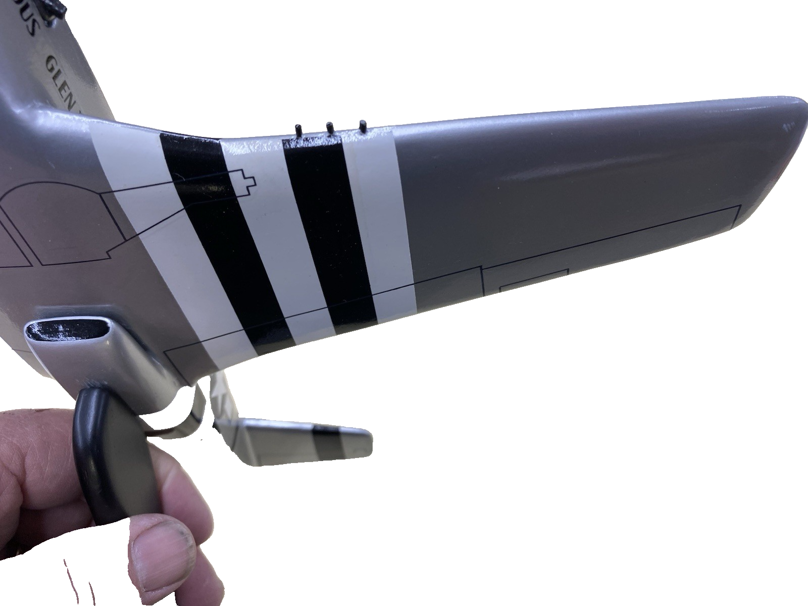 ES 222: Danbury Mint P 51 Mustang Airplane Plane