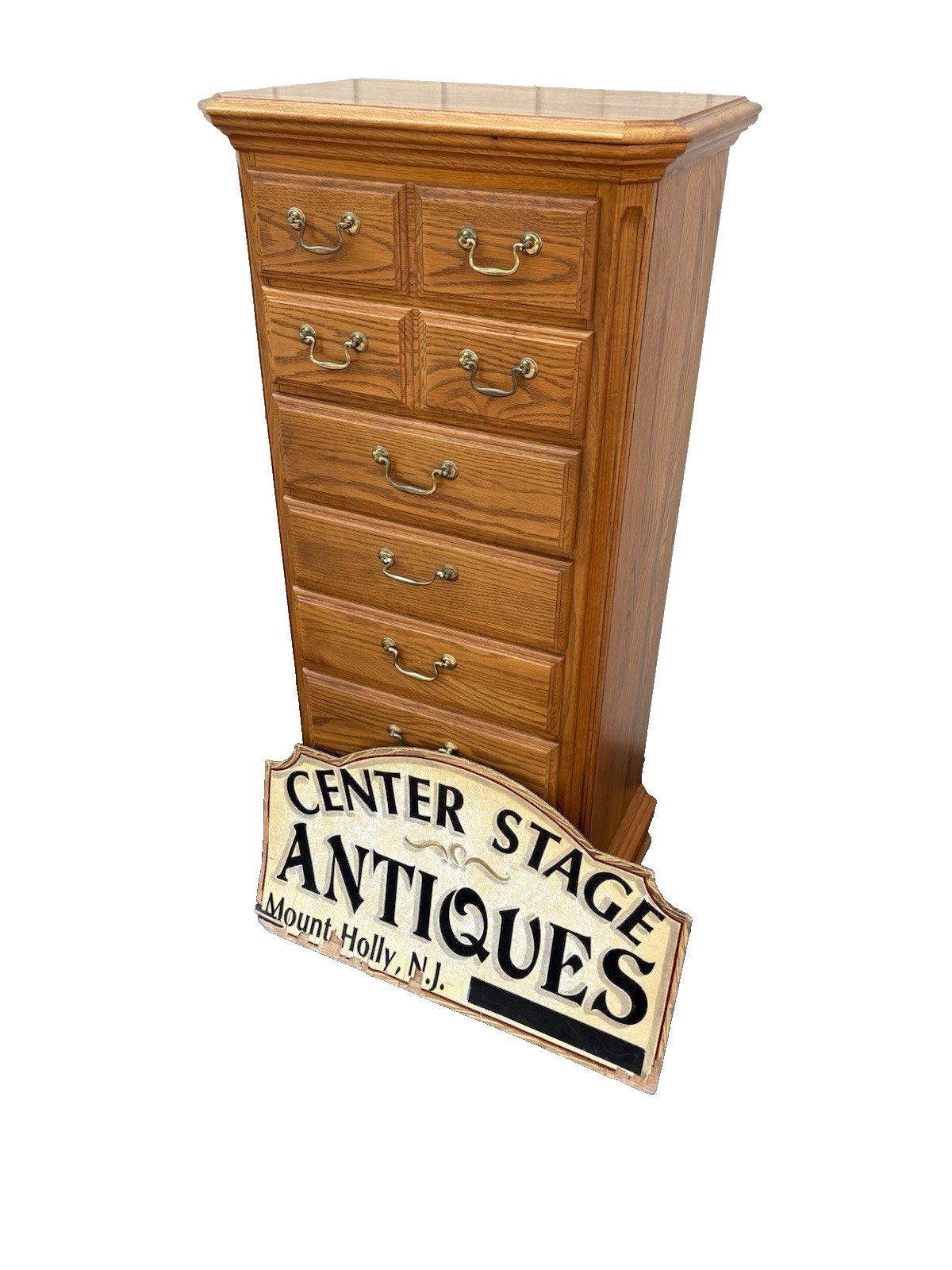 66748   Oak Lingerie Chest Dresser