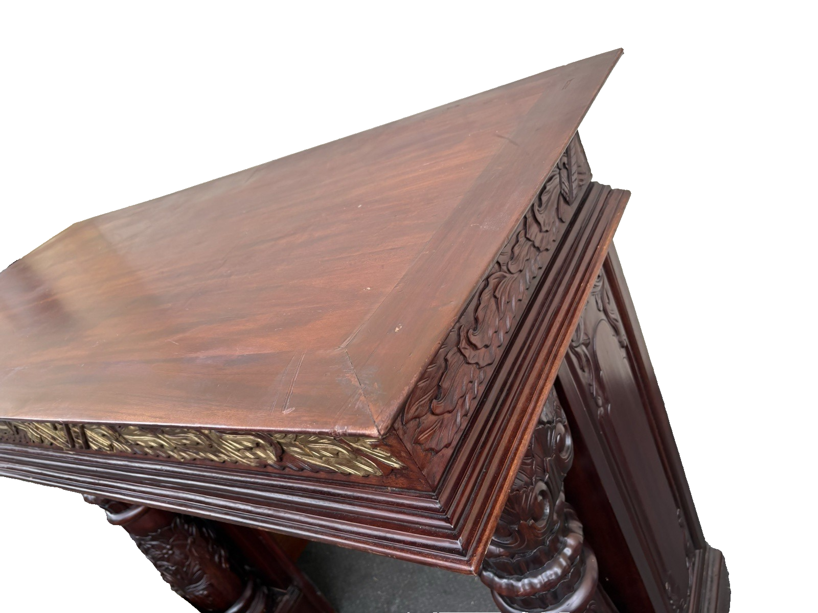 66878  Solid Mahogany Fireplace Mantle