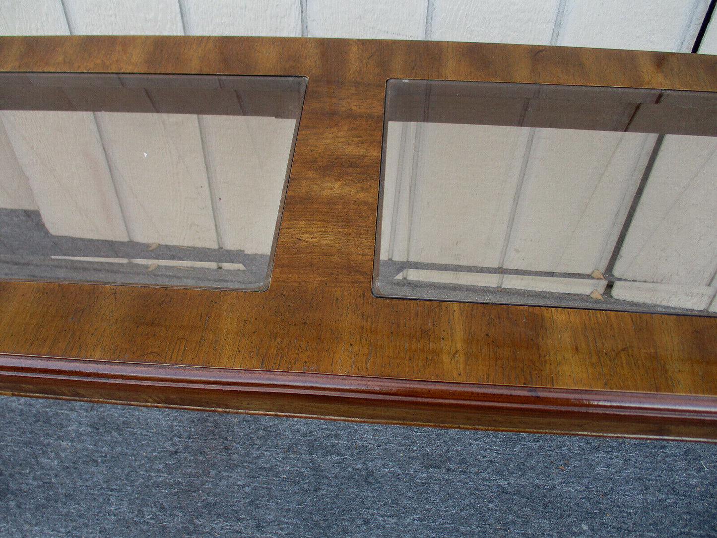 62747 Console Table Stand with Glass Inserts