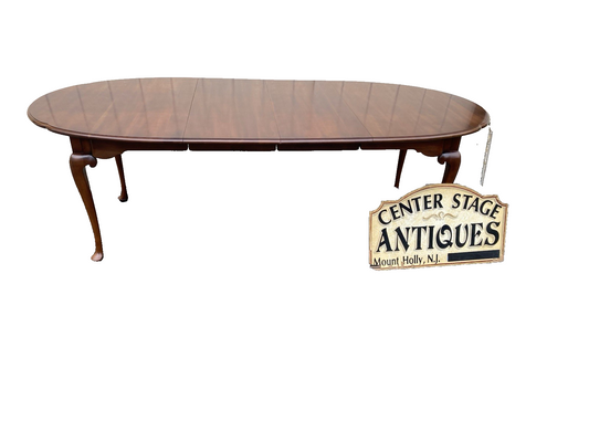 66518  Cherry  Statton Centennial  Dining Table with 2-16" leaf TABLE  42" x 84"