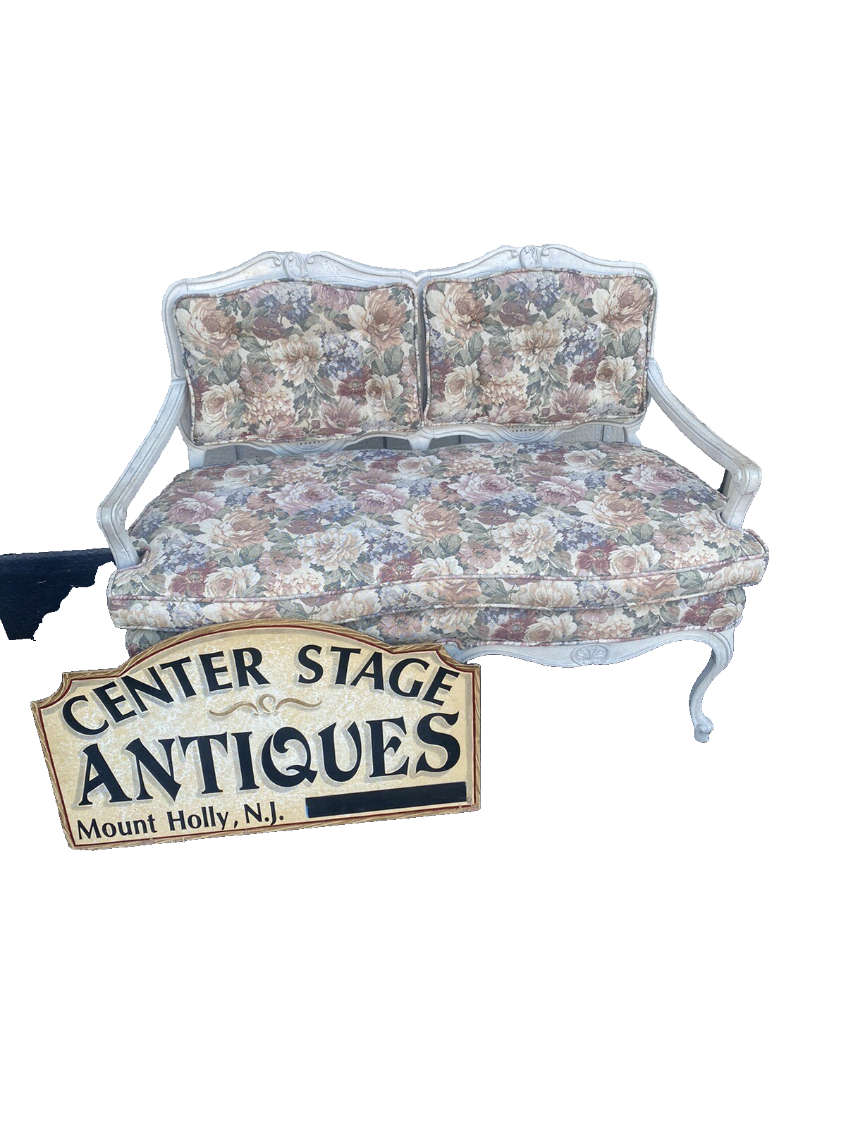 64979 French Country Settee Loveseat Accent Chair