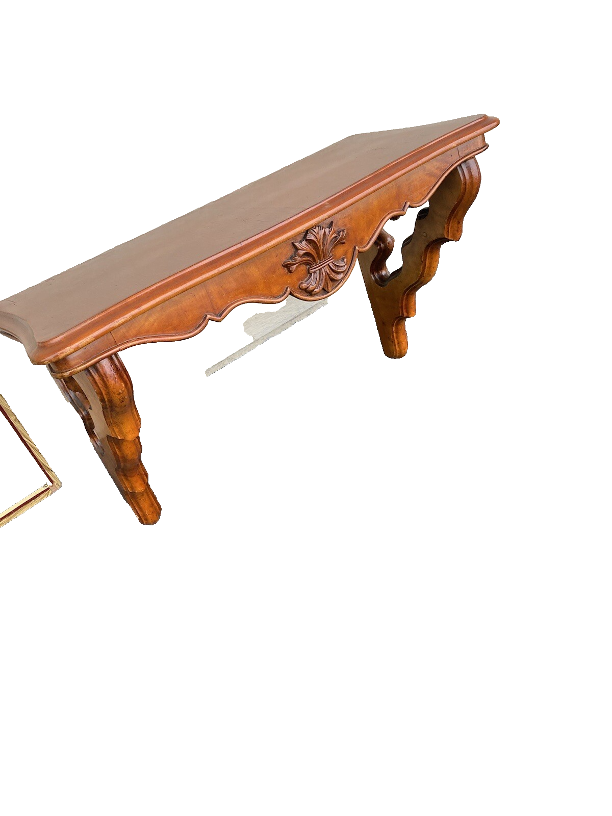 64707  Victorian Hall Mirror with Stand  Table  Pier Mirror