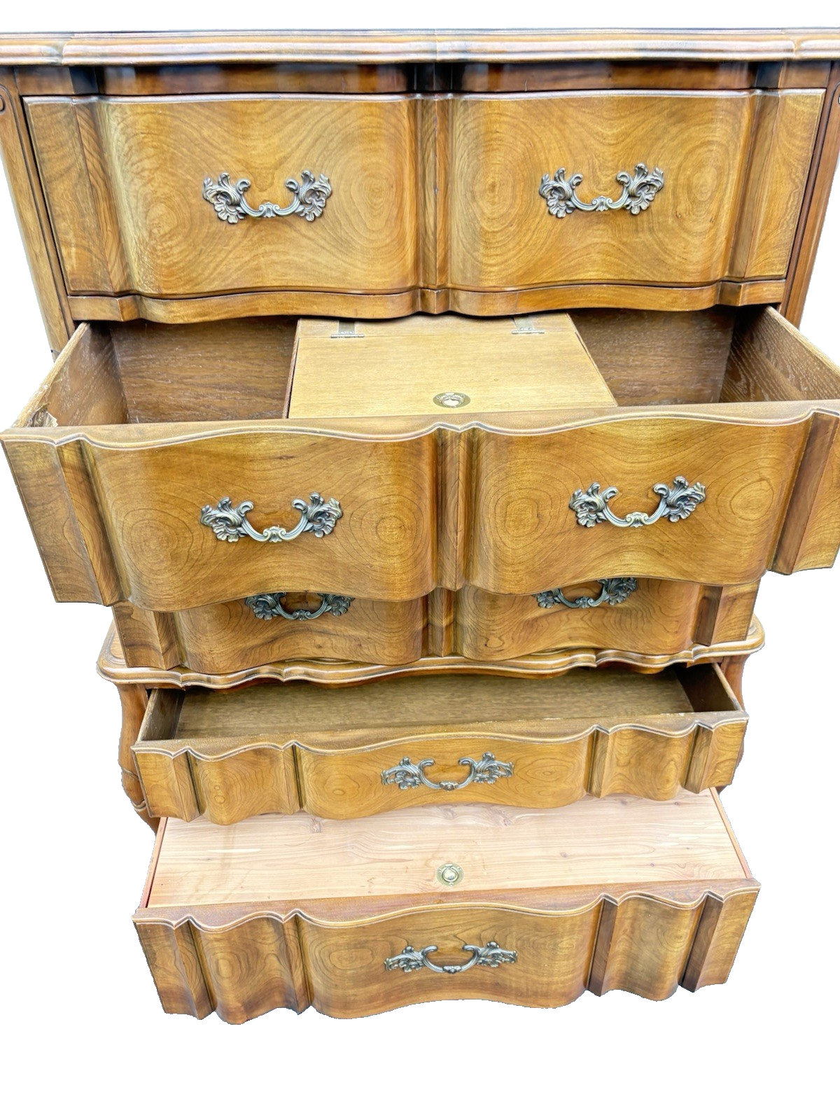 67070 French Country PHENIX Furniture High Chest Dresser