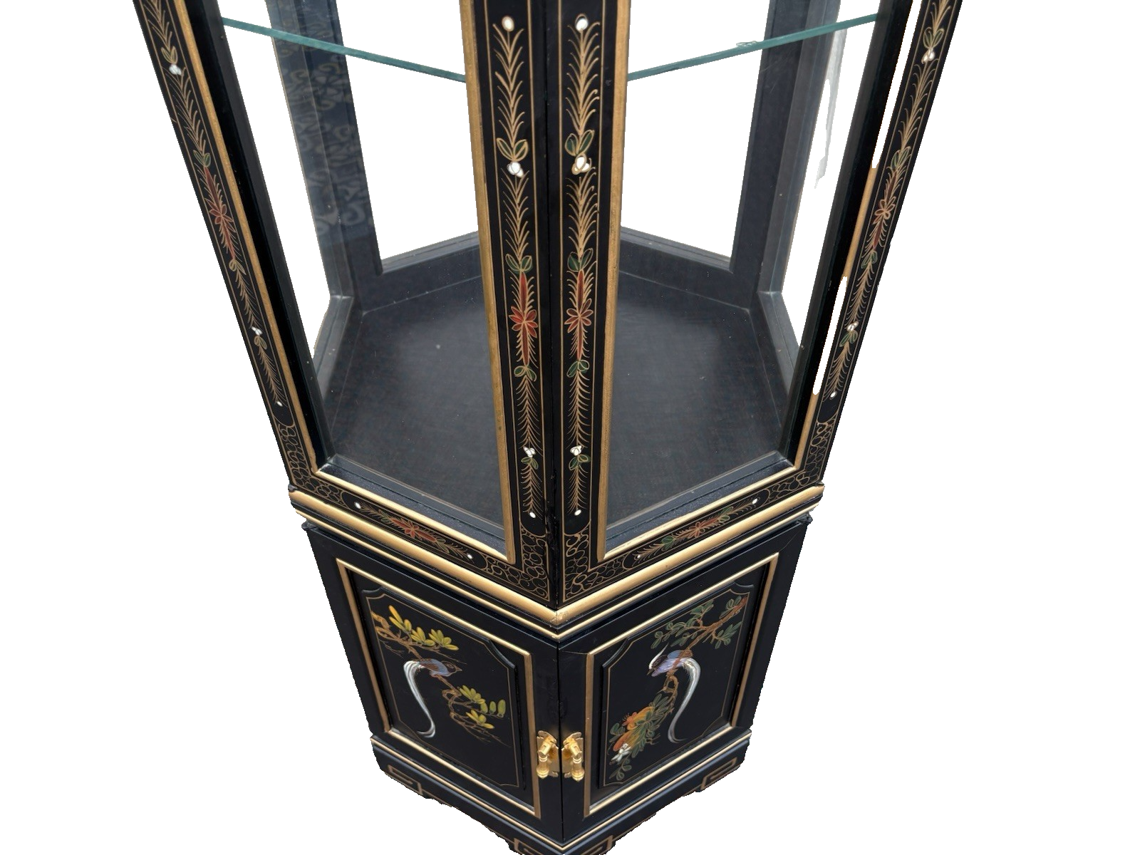 66907   Oriental Curio Display Cabinet China cabinet