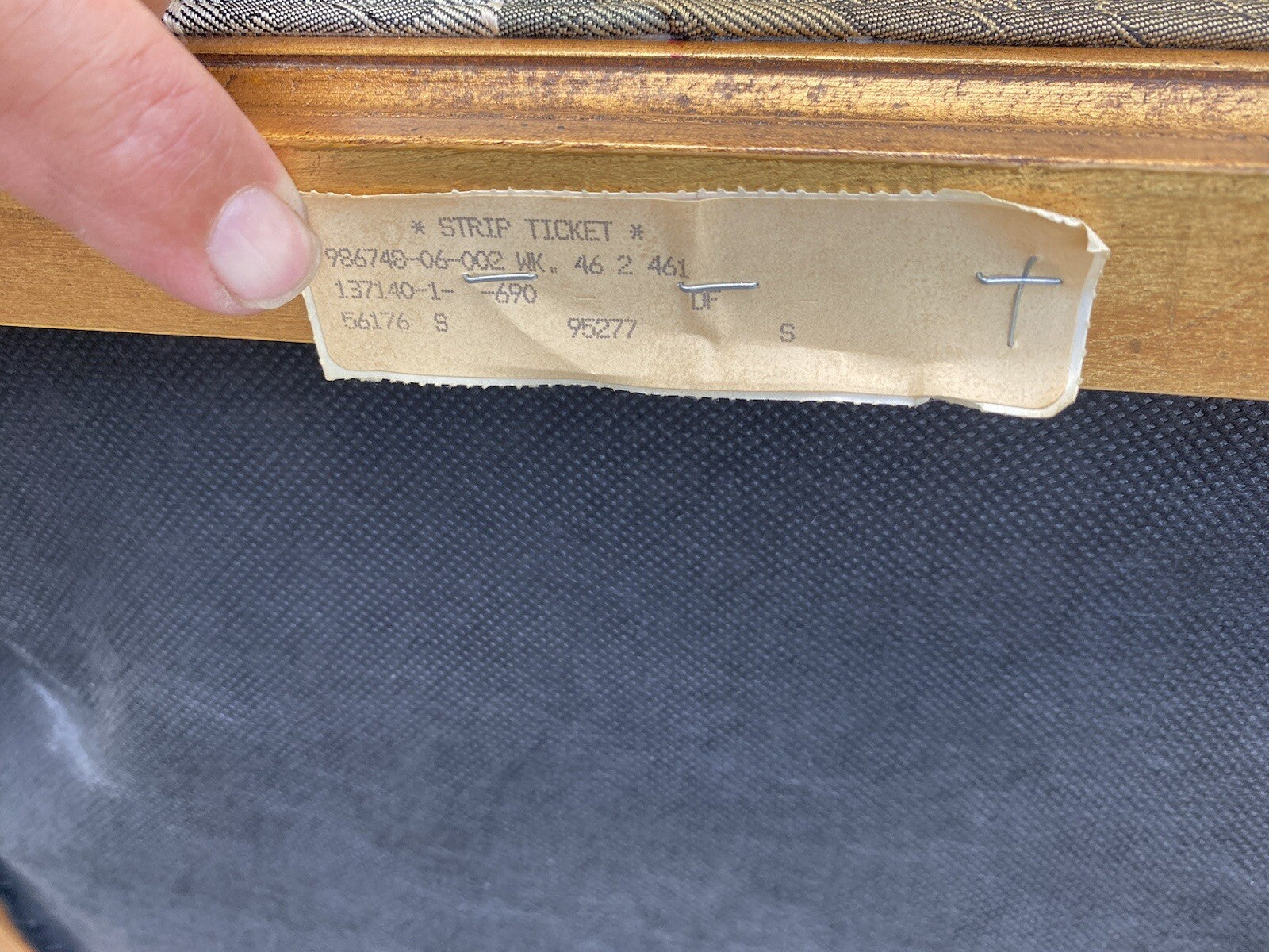 64695 Pair Ethan Allen Heppelwhite Armchairs