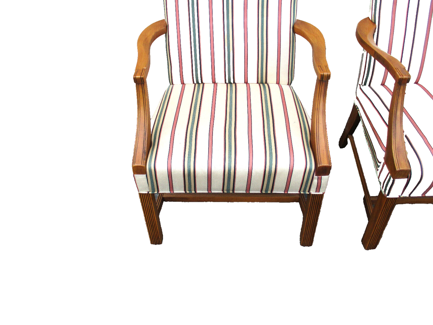 62774    Pair FAIRFIELD Bergere Armchair Chairs 
