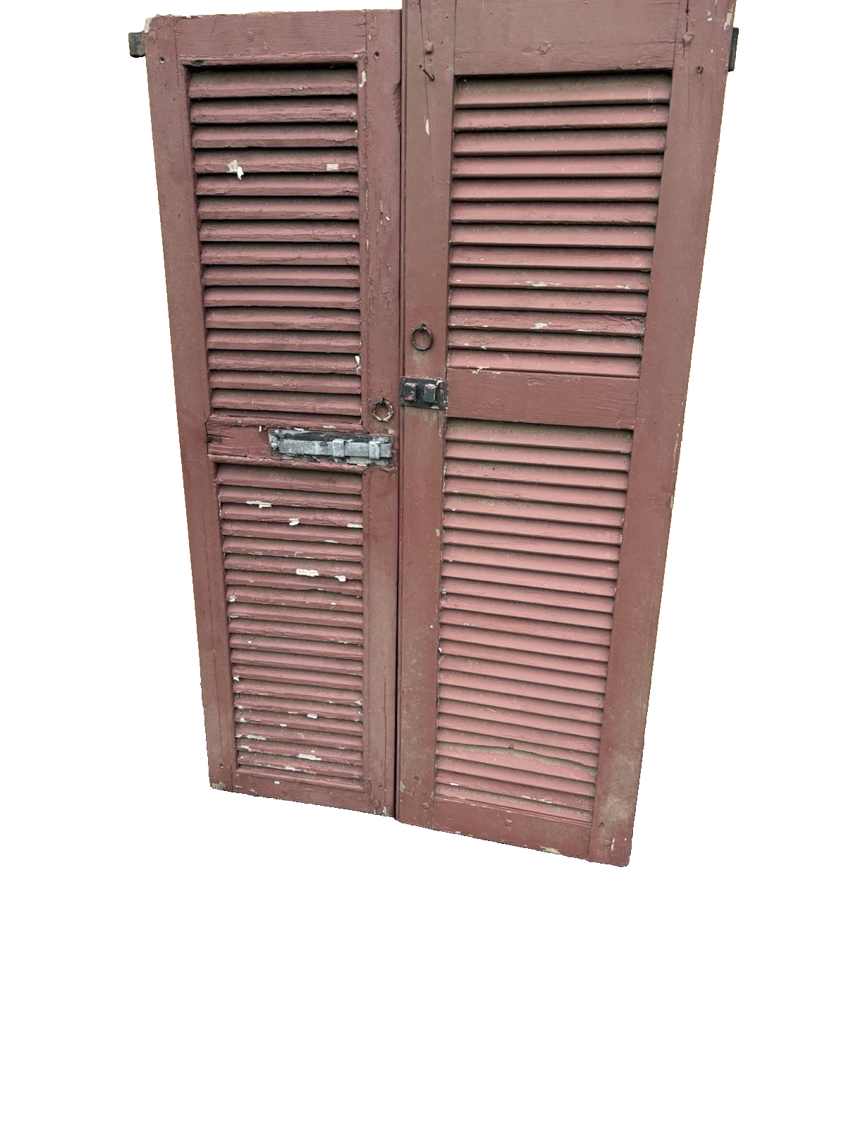 00001 Collection of 10 Antique Victorian House Shutters