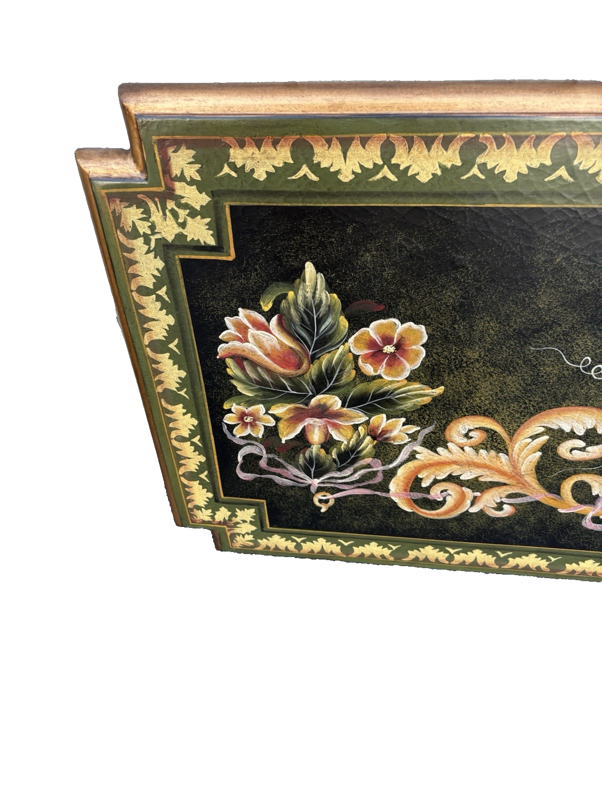 66954 Modern Floral Wall Decoration Plaque