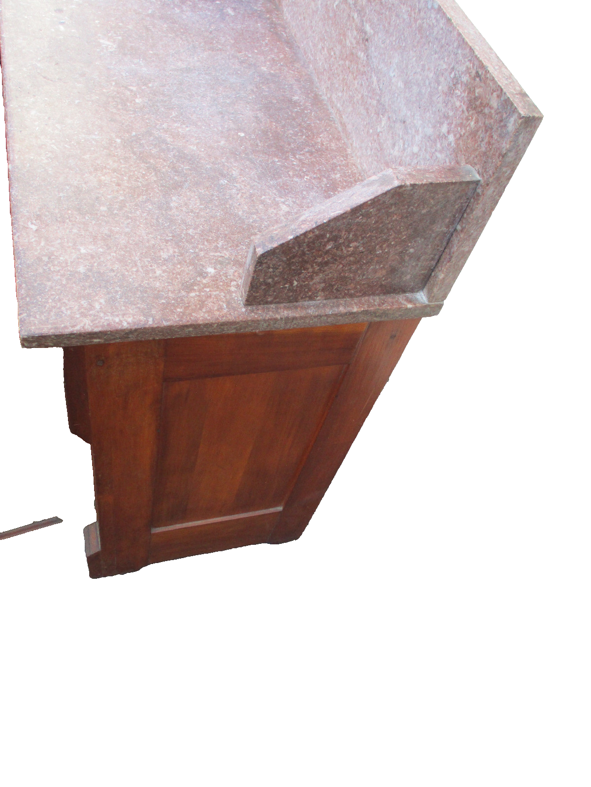 61939  Marble Top Victorian Washstand Dresser Chest Nightstand