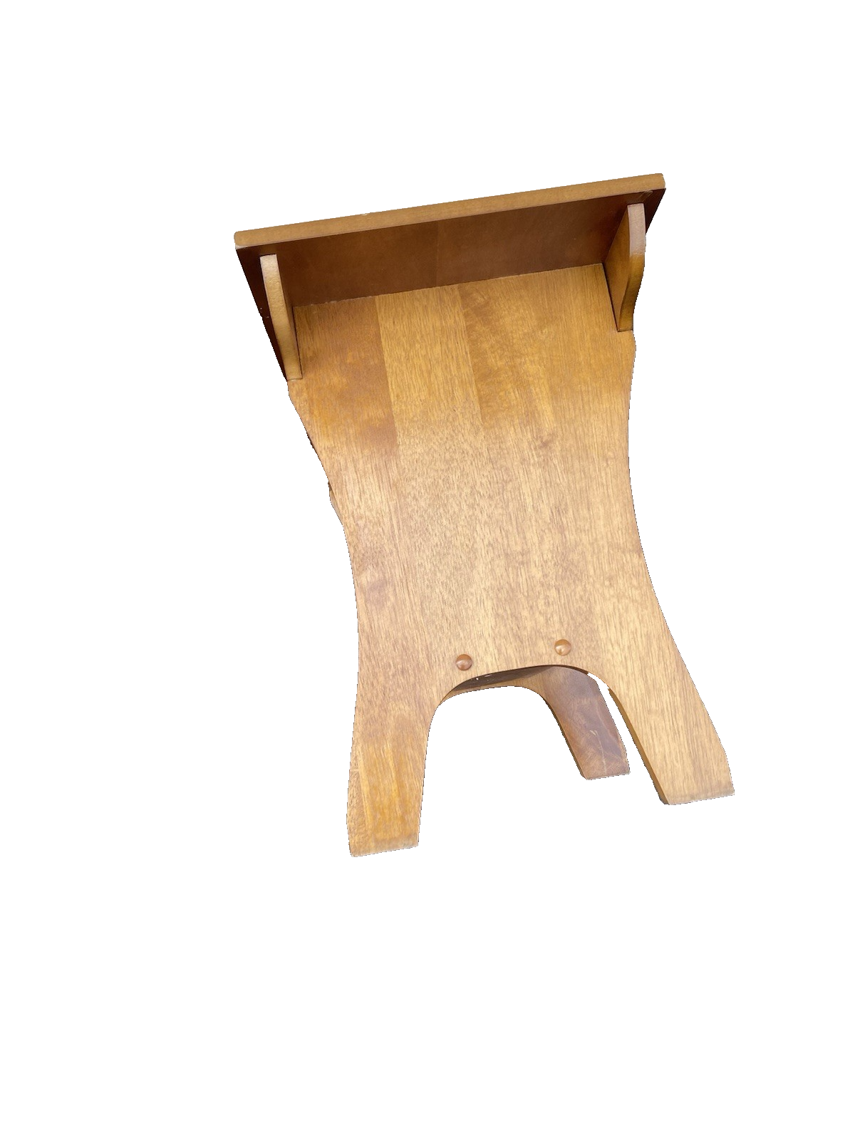 66601   Solid Oak  Footstool Bench Stool