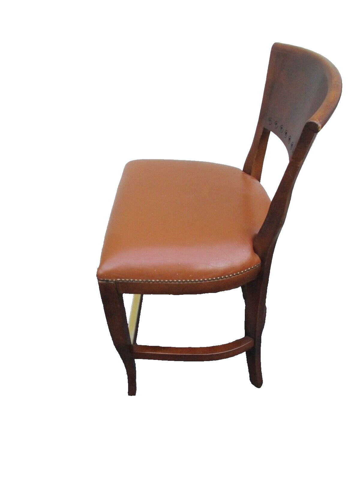 63515   Set of 6 QUALITY Wood Modern  MCM Bar Stools  Accent Chairs