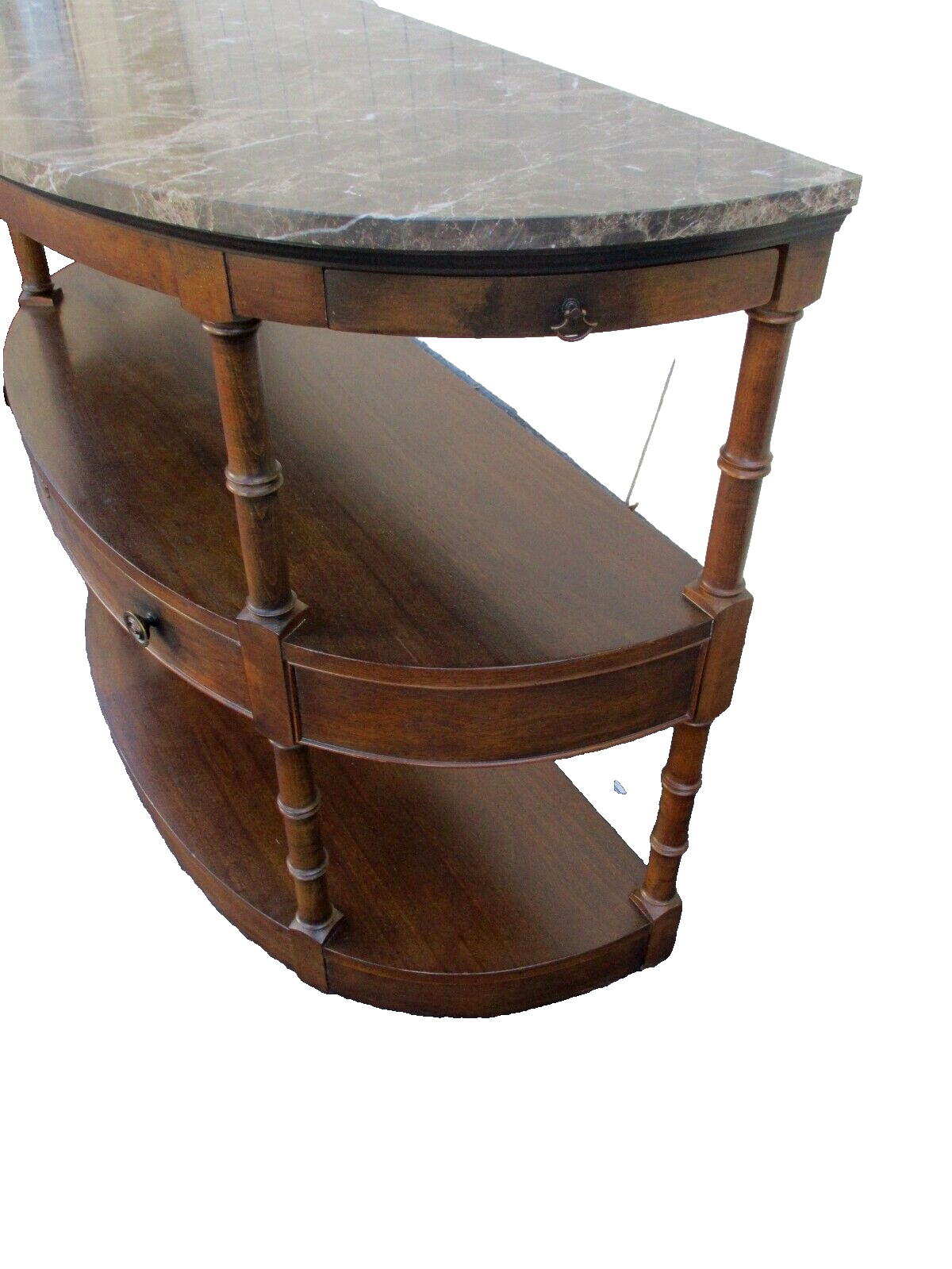 63441 Century Furniture Marble Top Sideboard Server Cabinet