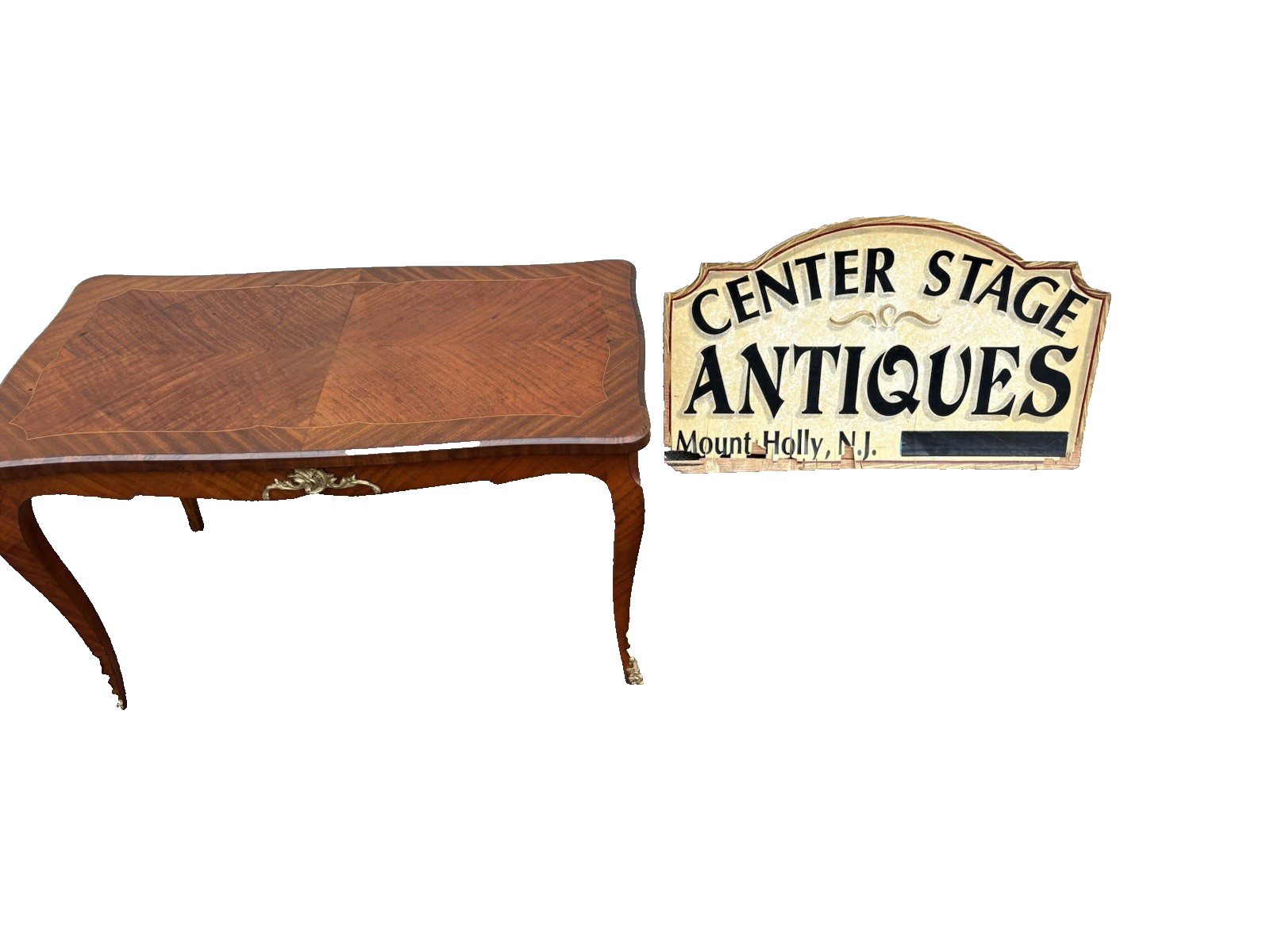 66937 Inlaid  ARTURO BARZI  Louis XV Coffee Table Stand