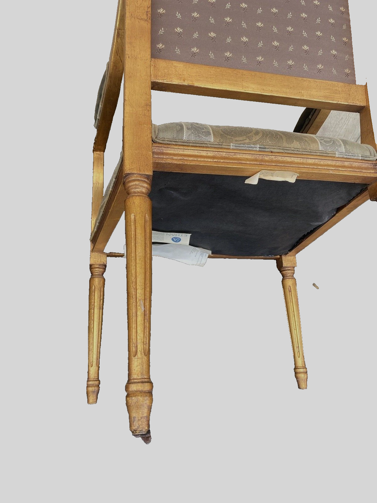 64695 Pair Ethan Allen Heppelwhite Armchairs