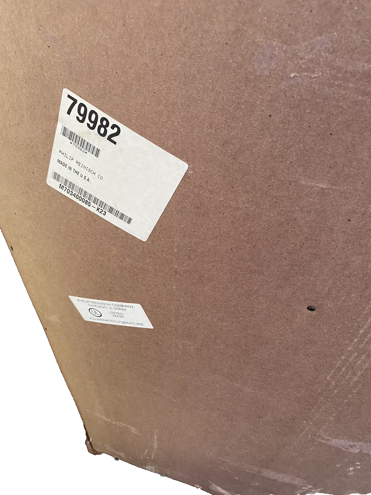 65090   Etched Glass Sliding Door Corner Curio Cabinet Reinisch Furniture(BN 06)