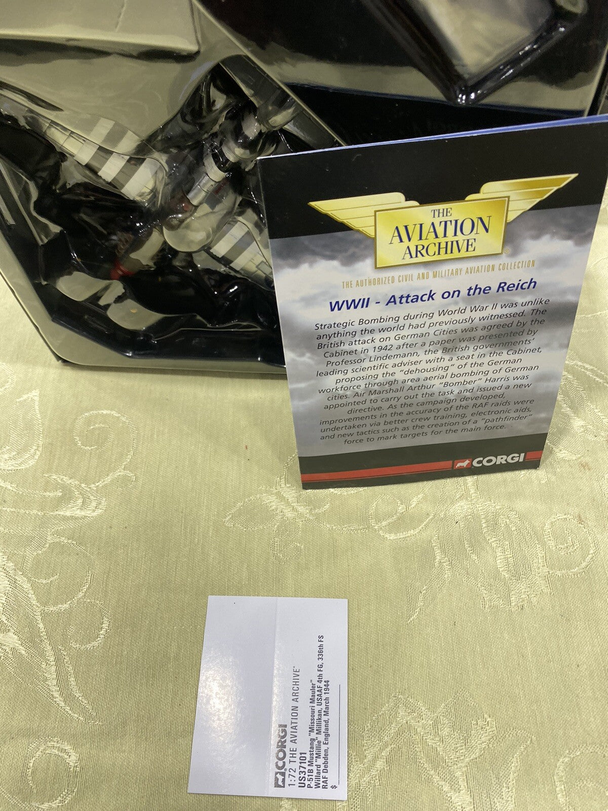 ES 208:  P-51B Mustang "Missouri Mauler  Willard Millie Millikan USAAF US37101