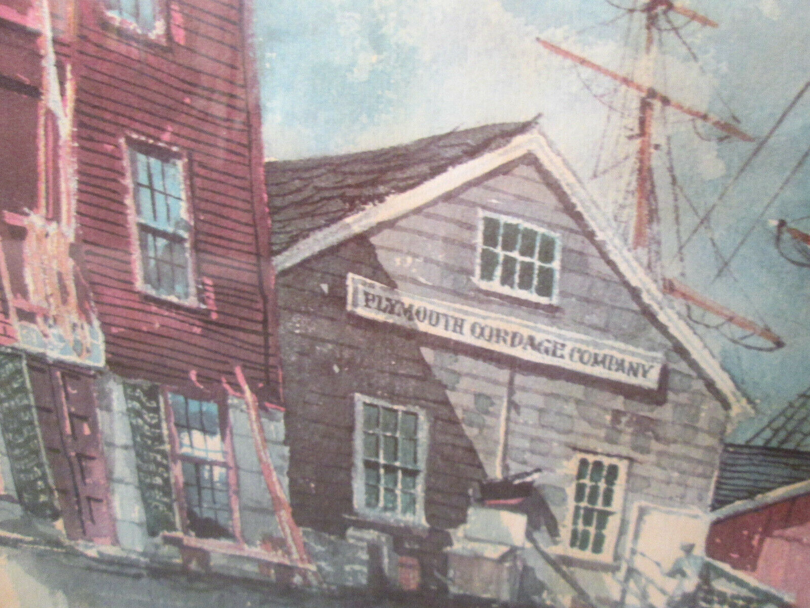 58653 Pair of Ship Watercolor Framed Prints by PAUL N NORTON SEA Scape