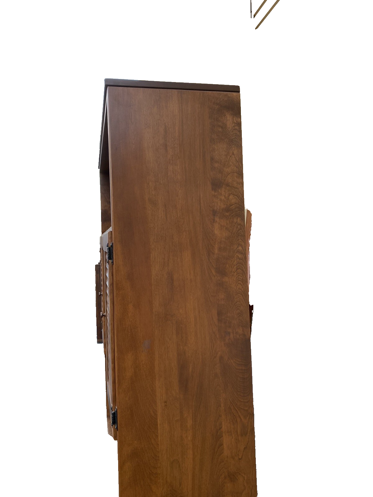 66124 ETHAN ALLEN Desk w/ Bookcase Top