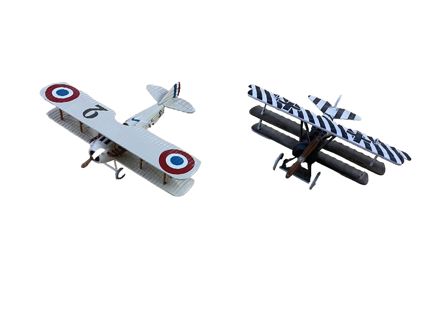 ES 1000:   2  Hallmark Military Airplanes Planes Bi Plane s