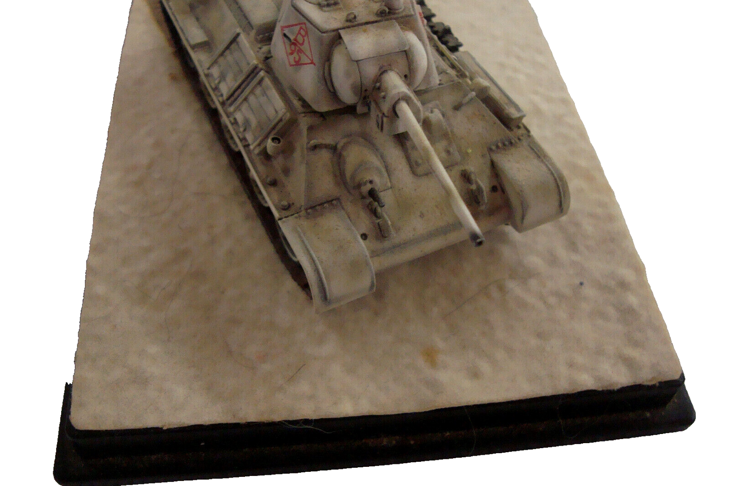 ES35: Pair of Dragon Armor Model WWII Collectibles Military Tanks w/display Base