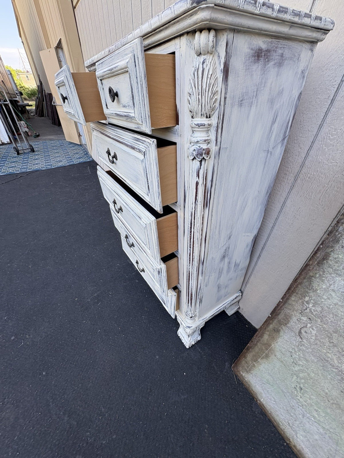 66699   Modern Decorator High Chest with Factory Finish