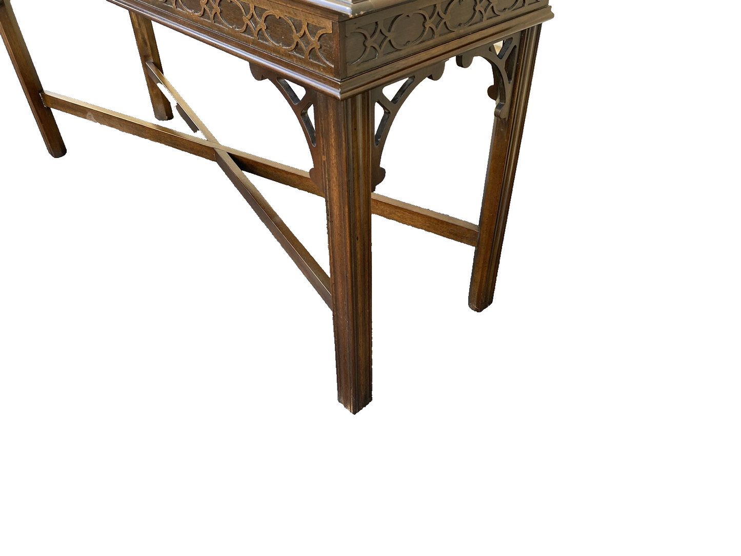 65821   18th Century Drexel Mahogany  Console Library Table