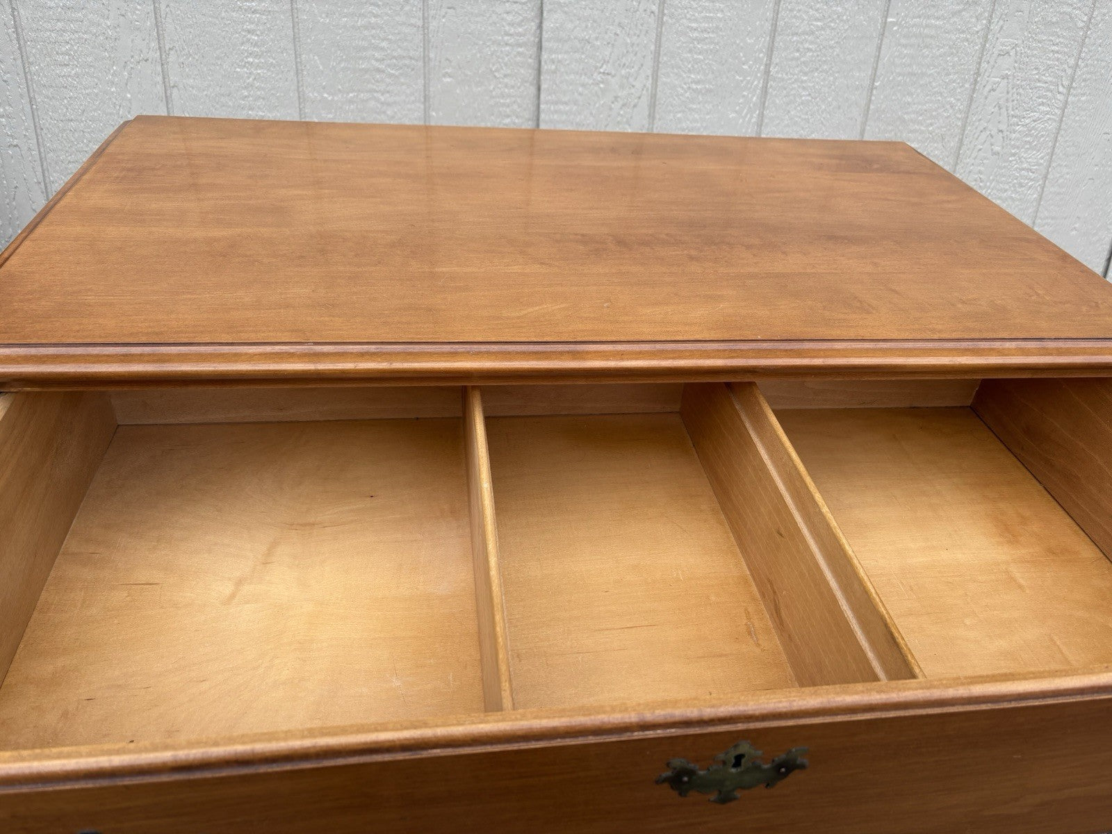 67109 Solid Maple High Chest Dresser