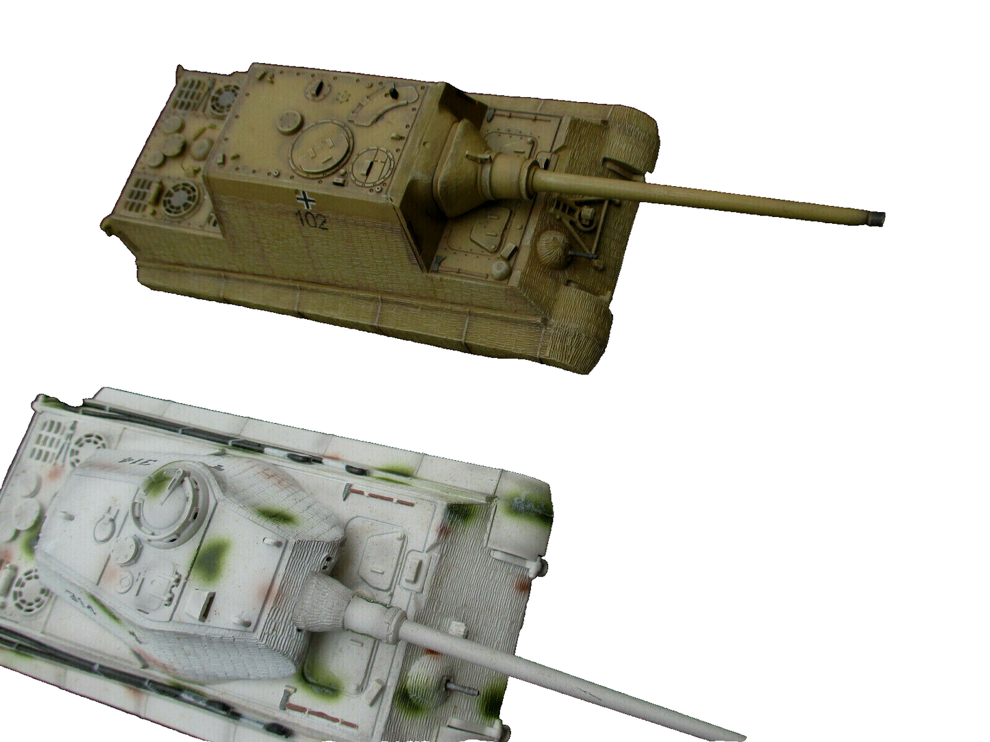 ES52 Dragon Armor Models WWII Collectible Model Grouping of 6 Military Tanks