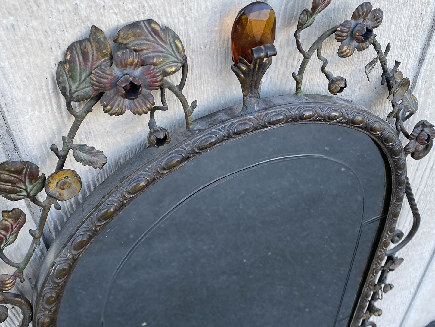 66264 Decorator Hand Made Mirror in Metal frame