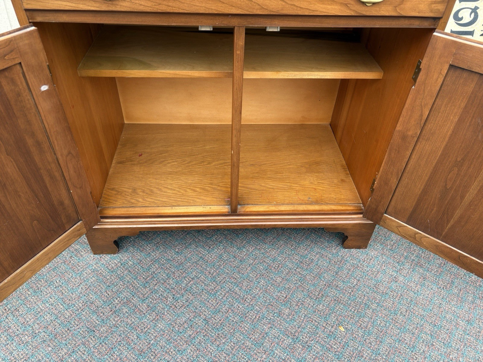 67141 HENKEL HARRIS  Virginia Galleries Cherry Server Cabinet