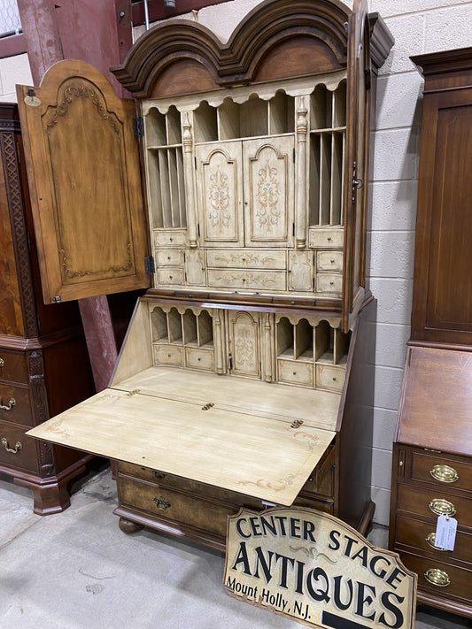 61715 Custom Made Secretary Desk with Super Interior