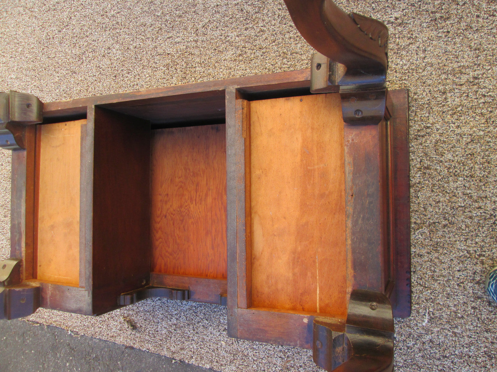 54083 MAHOGANY BALL AND CLAW FOOT LOWBOY SERVER DRESSER