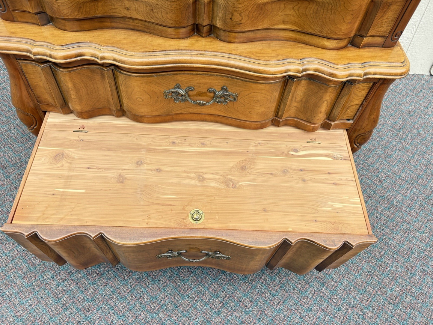 67070 French Country PHENIX Furniture High Chest Dresser