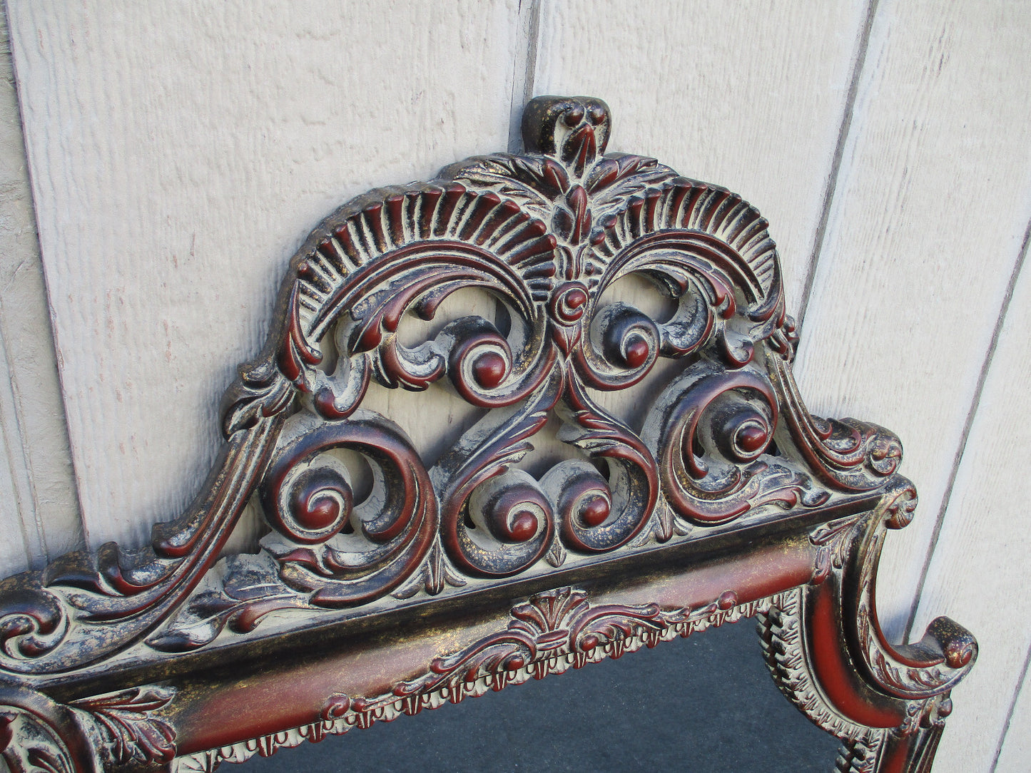 63678 Large 54 in high Fancy Decorator Mirror