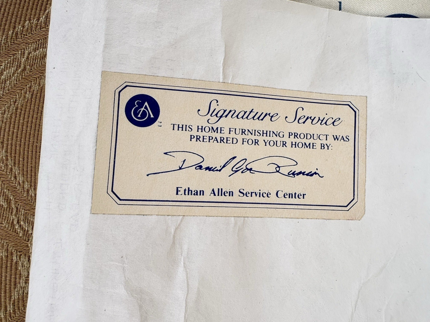 66808   ETHAN ALLEN Bergere Armchair Chair Louis XV