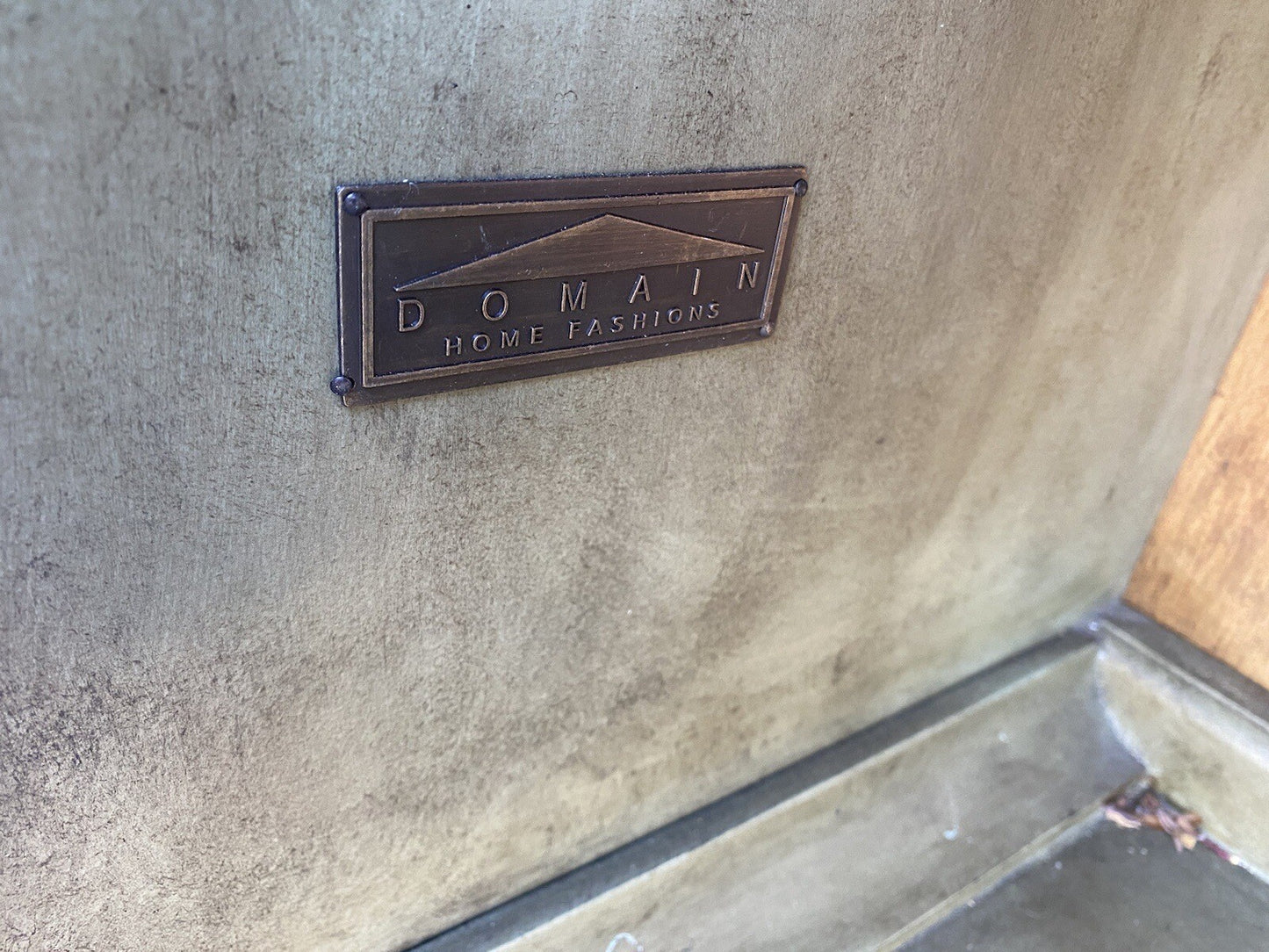 64759 DOMAIN Decorator Figural China Cabinet Curio Breakfront