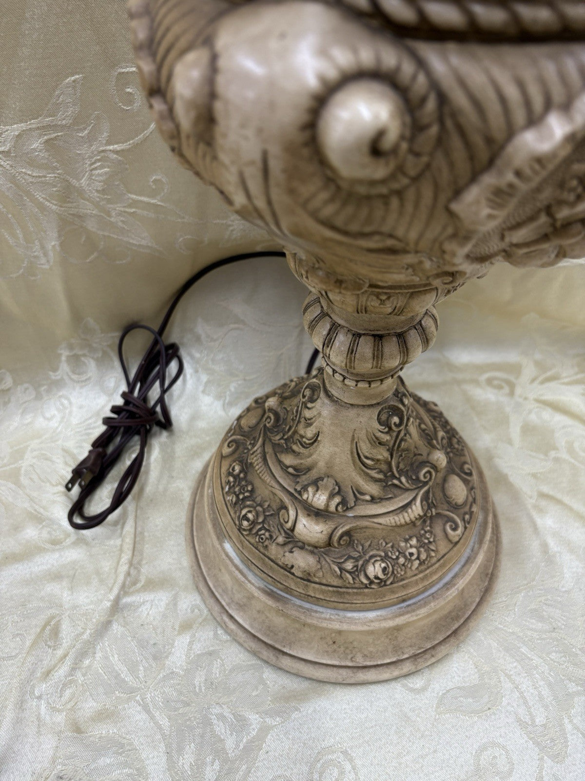 55229 Pair Fancy Mid Century Candelabra Table Lamps 