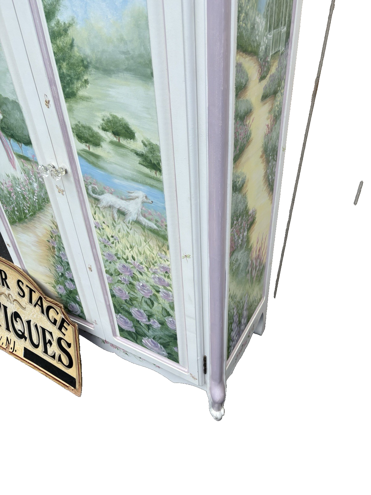 66646   Custom Hand Made High Chest Chifferobe  Wardrobe  Cabinet