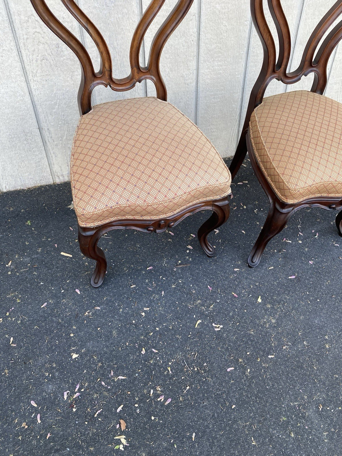 66456  Pair Antique Victorian Side Chair s