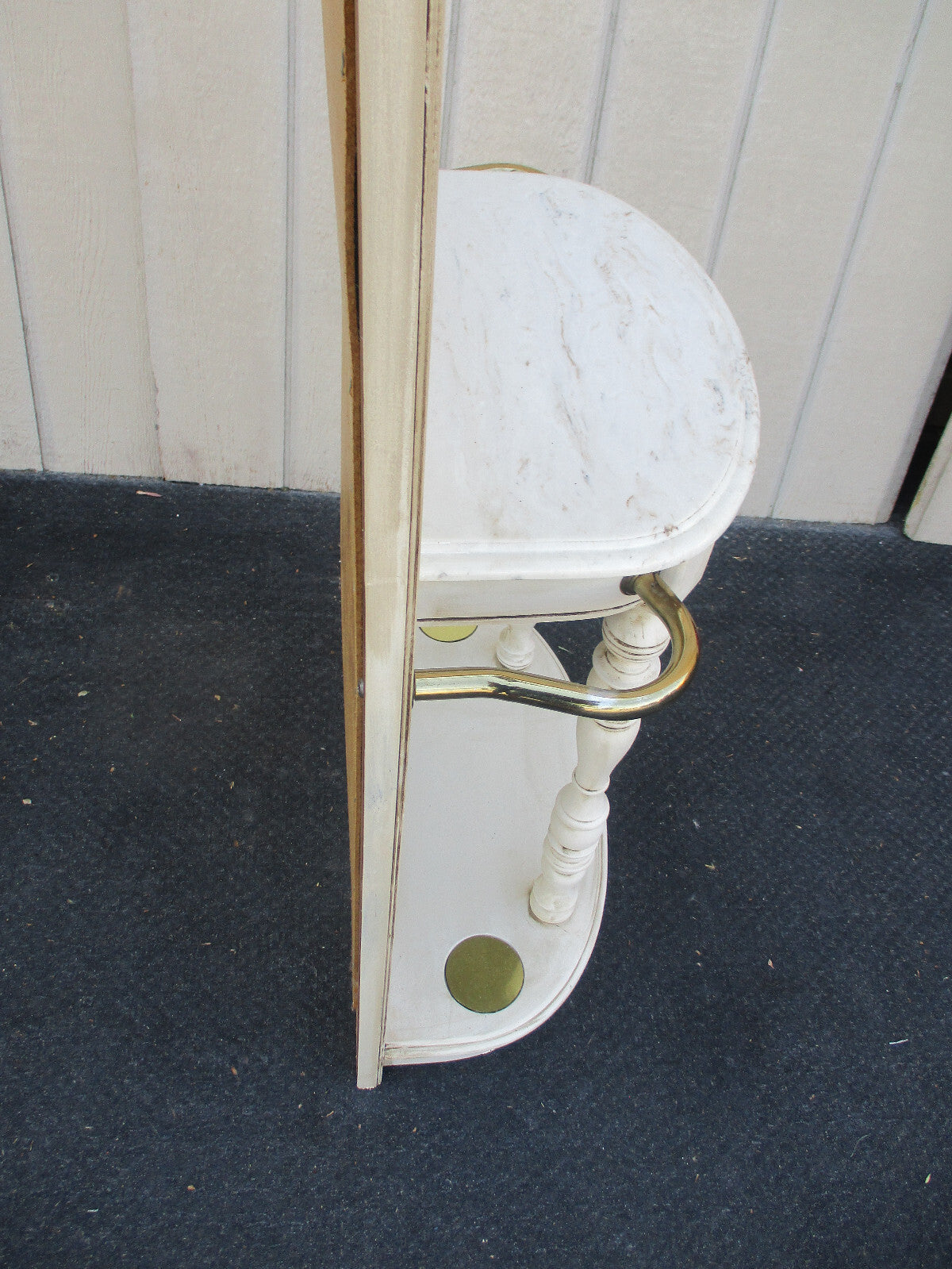 64387 Decorator Hat Rack Hall Mirror 